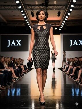 jax fashion dresses Jax Dress Ochre / 2. / Organza Bouquet